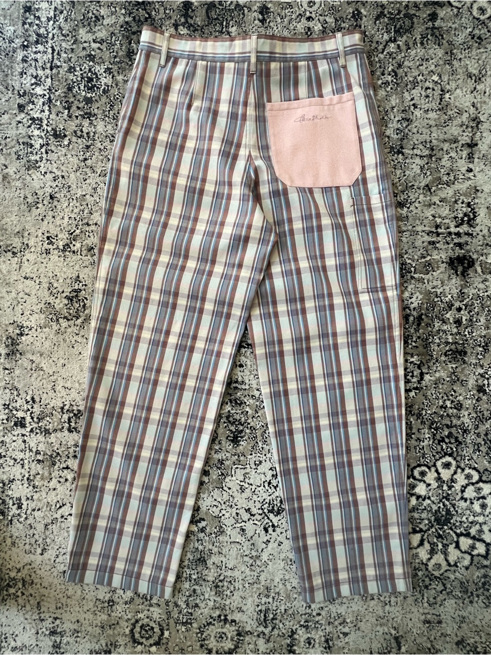 Acne Studios Plaid Pants